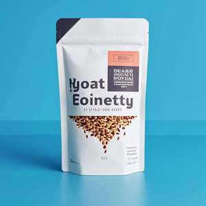 Custom Printed Moisture Proof Stand up Pouch with Zipper Top for Quinoa Milk Pet Food & Jelly-<b>Low</b> MOQ Mylar Packaging - Product Image 5