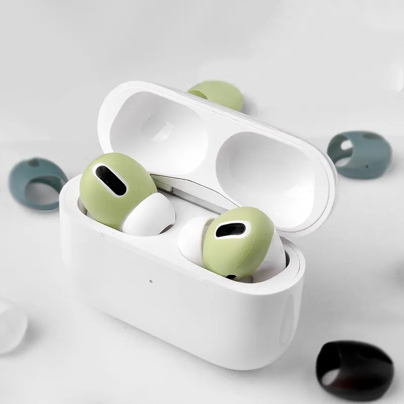 Soft Silicone Ear Hooks Anti-Slip Ear Covers Ear tips Earbuds Covers Skin Earphone Accessories for AirPods Pro