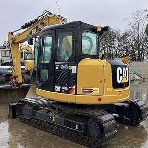 Mini-excavatrice sur chenilles hydraulique compacte d'occasion CAT 308E2 CR de 8 tonnes, d'origine américaine, à faible nombre d'heures de fonctionnement - Product Image 1