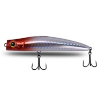 WHL — leurre méné rigide coulant en eau salée, appât artificiel idéal pour la pêche au bar, wd-whl 013, 85mm, 19g, 75mm, 13,5g