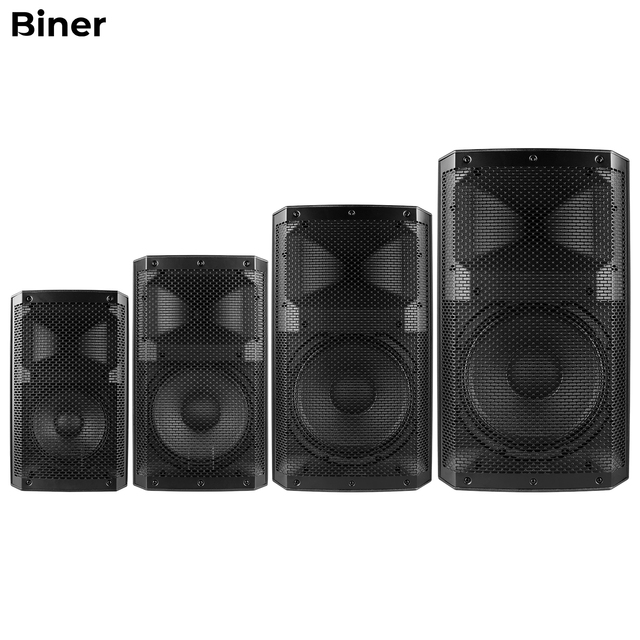 New Design Professional 8/10/12/15 Audio System Loudspeakers 2-Way Wooden Speakers for Party Karaoke Sound Equipment