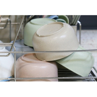 Assiettes coréennes pour hôtel, vaisselle de luxe pour Restaurant, bols en plastique pour soupe