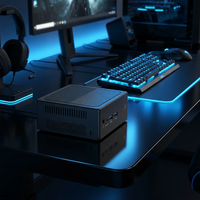 Mini PC de Escritorio Alder Lake N95, 1*DDR4-3200Mhz, 4K 60Hz, RJ45*2, 2*USB 3.0, 2*USB 2.0, 2 en 1, Salida de Auriculares de 3.5mm