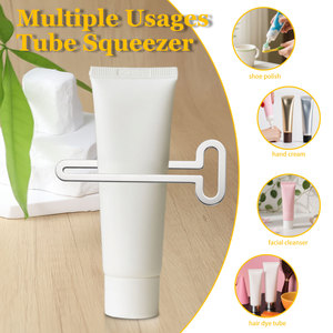 Di alta qualità spremiagrumi in acciaio inox manuale <span class=keywords><strong>tubo</strong></span> di metallo spremiagrumi per dentifricio olio cosmetico crema spremiagrumi - Product Image 5