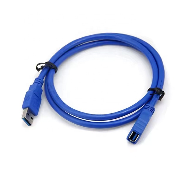 USB3.0 High-Speed AM to AF M/F Extension Data Sync Cable Industrial Equipment USB3.0 Extender Cord with DC Plug Male End