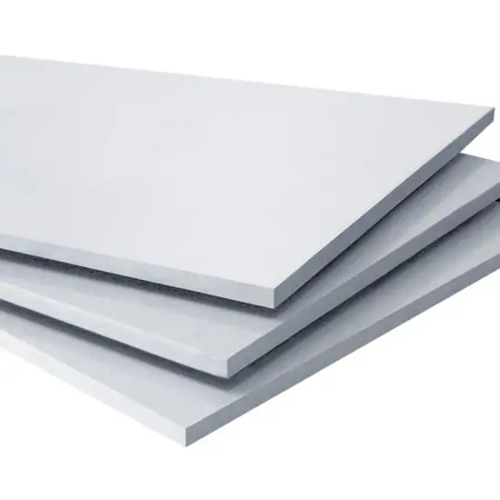 Plastique blanc rigide à impression UV haute densité 4x8 pieds 2 3 4 5mm, feuille de mousse PVC sans Celuka