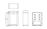 Pantalla Táctil Vertical Transparente de 32 Pulgadas y 10 Puntos, Póster Digital con Animación Gráfica, Compatible con SDK OEM, Alta Resolución 1920x1080
