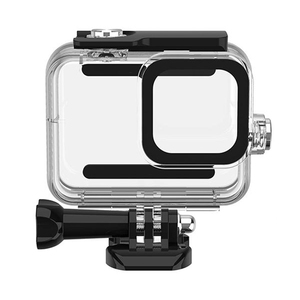 HONGDAK 60M plongée boîtier de protection couverture sous-marine accessoires de caméra d'action pour <span class=keywords><strong>GoPro</strong></span> boîtier étanche pour <span class=keywords><strong>Hero</strong></span> 11/10/9/8/<span class=keywords><strong>7</strong></span> - Product Image 1