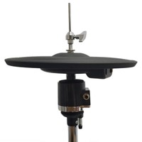Independent Hihat Electronic Drum a Complete Set of 12-inch Dual-zone Trigger Cymbal Controller, Professional-grade Cymbal Stand