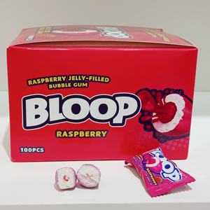 Bonbons à mâcher sandwichés croustillants à la confiture de framboise avec logo personnalisé - Product Image 1