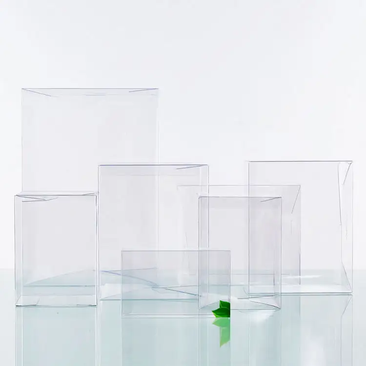 透明プラスチックPET包装箱カスタムサイズPVCボックス