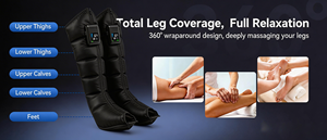 Compression <b>Massager</b> Air Pressure Therapy Rechargeable USB Powered Timing Control <b>for</b> Blood <b>Circulation</b> Recovery - Product Image 5