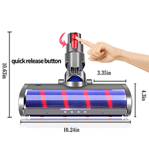 Remplacement pour Dysons aspirateurs à main pièces tapis dur sol moteur tête électrique doux rouleau brosse - Product Image 3
