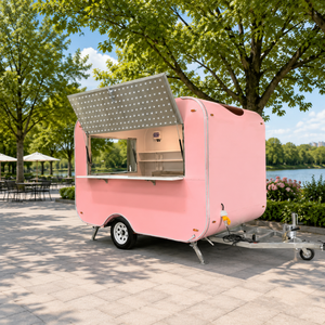 Carretto Gelati, Food Truck, Rimorchio per Alimenti con Cucina Completa, Camion Gelateria - Product Image 5