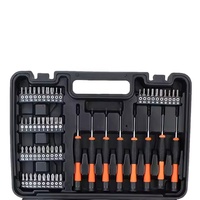 Ensemble de tournevis magnétiques professionnels 66 pièces, embouts de précision, kit d'outils multi-usages avec étui de rangement pour la réparation à domicile