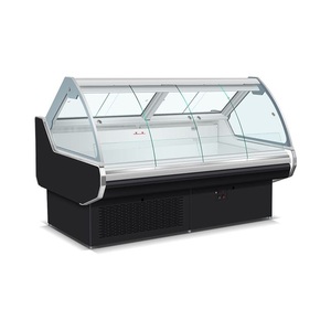 Refroidisseur électrique d'affichage de viande fraîche de qualité supermarché à usage domestique réfrigérateur de <span class=keywords><strong>boucherie</strong></span> et de charcuterie à vendre réfrigérateur vitrine pour viande - Product Image 2
