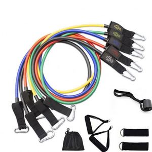 Nuevo Set de Bandas de Resistencia de Látex OEM 2023 para Ejercicios de Fitness con Tubos de Resistencia y Asas de Espuma - Product Image 3