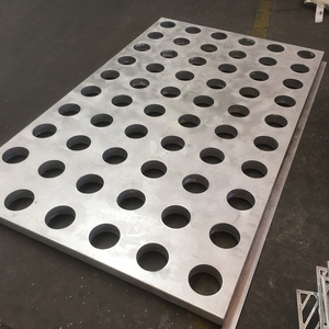 Rivestimento per pareti in metallo aljuminum perforato <span class=keywords><strong>ad</strong></span> arco per la decorazione della parete divisoria del ristorante - Product Image 4