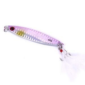 Nuovo design 40g piombo di acqua salata maschera di metallo verticale esca artificiale <span class=keywords><strong>esche</strong></span> da pesca in metallo Jigging <span class=keywords><strong>esche</strong></span> - Product Image 2