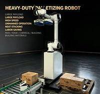 Brazo Robótico Colaborativo de Alta Rigidez y Rentable para Paletización en Líneas de Empaque Industrial