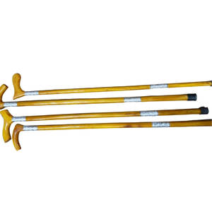 Bastones de madera ligeros de gran venta con diseño de papel plateado, al por mayor, al mejor precio, bastones de madera para personas mayores - Product Image 2