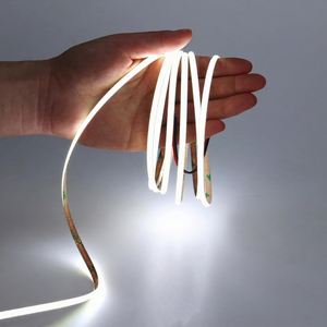 Bande lumineuse LED COB ultra-étroite de 3 mm, 5 V USB, barre lumineuse LED intelligente ultra-mince auto-adhésive pour la décoration ambiante de l'arrière-plan de la télévision - Product Image 1