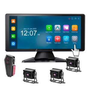 New popular10.36 inch Xe tải Màn hình Quad chia với DVR 4K với Carplay và Android tự động xe tải sao lưu máy ảnh <span class=keywords><strong>Kit</strong></span> - Product Image 1
