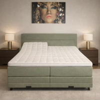 Lit à sommier électrique réglable OEM ODM, vente en gros d'usine, mobilier de chambre assorti, solution complète, expédition en conteneur mixte