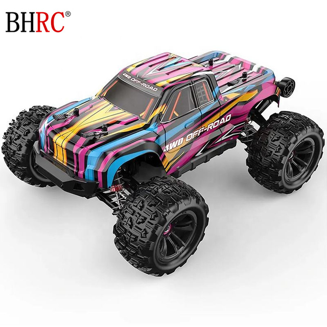 16209 Brushless RC Cars 1/16 High Speed Jump RC Monster Truck 4WD Off-road RC Racing Car