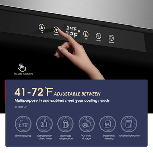 NUELEAD Nuevo Refrigerador Eléctrico para Automóvil con Refrigerante R600a, Carcasa Negra con Panel Frío Pulverizado, Doble Zona, 118L, Independiente y Ajustable - Product Image 5