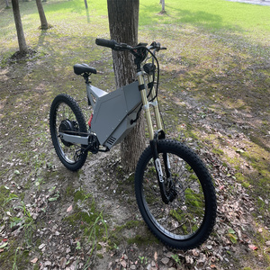 Venta Directa de Fábrica, Bicicleta Eléctrica Enduro con Motor Trasero SS60 de 72V 5000W, Batería de Litio de 26 Pulgadas, Alcance de 60 Km, Neumáticos Anchos - Product Image 2