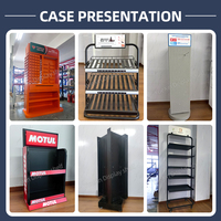 Présentoir Commercial Pliable Léger en Métal Robuste, Double Face, Multifonctionnel, Personnalisable, en Fer et Bois, pour la Vente au Détail