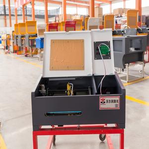 Máquina de corte por láser, grabador láser 40W 50W, de alta velocidad cortador láser, máquina enrutadora CNC 3D para madera/acrílico/manualidades - Product Image 3