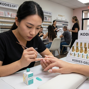 KODIES GEL UV Gel Constructeur pour Extensions d'Ongles <span class=keywords><strong>Semi</strong></span>-Permanentes, Système de Renforcement et d'Amélioration des Ongles, Manucure Sans TPO 30-45 - Product Image 5