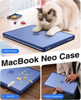 Nouvelles tendances, coque de protection rigide en TPU anti-rayures et anti-empreintes digitales pour MacBook Neo 13 pouces A3404 2026