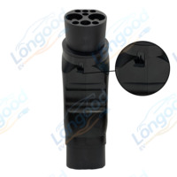 Adaptateur CCS2 vers GBT DC 300A 1000V, convertisseur de station de recharge rapide pour véhicules électriques chinois