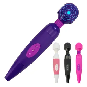 ขายร้อนAv Magic Wand Massagerญี่ปุ่นWand Sex Toyผู้หญิงVibratorหีช่องคลอดกระตุ้นชาร์จUSB