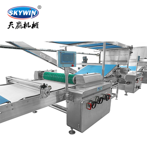 Ligne de production de biscuits durs et mous entièrement automatique Skywin 2026 100-1500 kg/h, machine à fabriquer des biscuits, mouleuse et découpeuse rotatives - Product Image 3