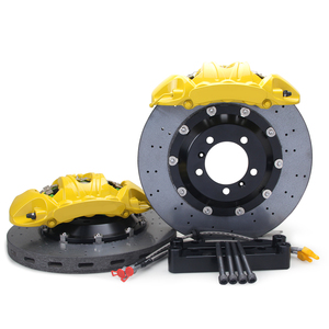 Kit de frein à disque avant 10 pistons 420 mm GT3 pour Audi RS6 E-tron GT <span class=keywords><strong>RS7</strong></span> RS8 <span class=keywords><strong>Golf</strong></span> R Mk7, kit de frein surdimensionné pour X5/X6/X7 A3/A4/A6 - Product Image 1