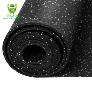 Approvisionnement d'usine 3mm-15mm d'épaisseur tapis de sol en caoutchouc antidérapant <span class=keywords><strong>Crossfit</strong></span> en rouleau sol de gymnastique en caoutchouc au meilleur prix échantillon gratuit rouleau de caoutchouc - Product Image 3