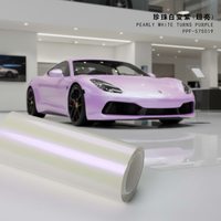 Film de protection de peinture automobile (PPF) auto-réparant en TPU coloré, le plus vendu, spécifique au véhicule, résistant aux UV, effet de changement de couleur