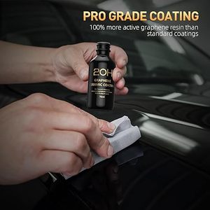 Kit de Revestimiento Cerámico de Grafeno Premium 20H (70ml) Protección Ultra Brillante de Larga Duración para Autos con Más de 10 Años - Product Image 2
