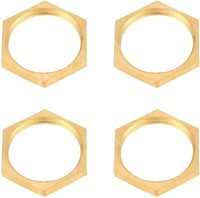 1/2 "ulir perempuan pipa kuningan pas baut kunci segi enam untuk pipa tetap