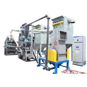Máquina de reciclaje de oro, componentes electrostáticos, separación E residuos de placa PCB, sistema de refinación de Metal precioso