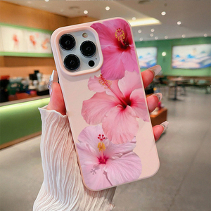 Cover per Cellulare in Silicone TPU di Lusso con Stampa Floreale <span class=keywords><strong>Rosa</strong></span> per <span class=keywords><strong>iPhone</strong></span> Xs 11 12 <span class=keywords><strong>13</strong></span> 14 15 16 17 18 <span class=keywords><strong>Pro</strong></span> <span class=keywords><strong>Max</strong></span> - Product Image 1