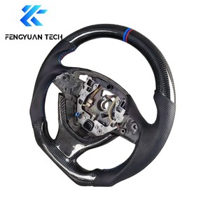 Volante de Fibra de Carbono con Luces LED para <span class=keywords><strong>BMW</strong></span> E46 M3 Touring Interior Coupw 328i 330i Ci Xi 2000 2001 <span class=keywords><strong>2002</strong></span> 2003 2004 2005 - Product Image 6