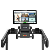 Caminadora Eléctrica Inteligente Plegable Automática de Alta Resistencia para Gimnasio Comercial, 3.0 HP, Pantalla LED, Ultrasilenciosa, con Amortiguación de Impactos