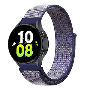 Bracelet <span class=keywords><strong>de</strong></span> montre en nylon élastique bicolore réglable <span class=keywords><strong>de</strong></span> 20 mm et 22 mm pour montres classiques Huawei et Samsung – Vente en gros - Product Image 6