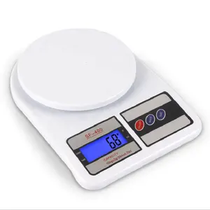 Wholesale Anti Digital Kitchen Food Scale 10kg/1g ABS plastic Electronics Digital Food Kitchen Scale