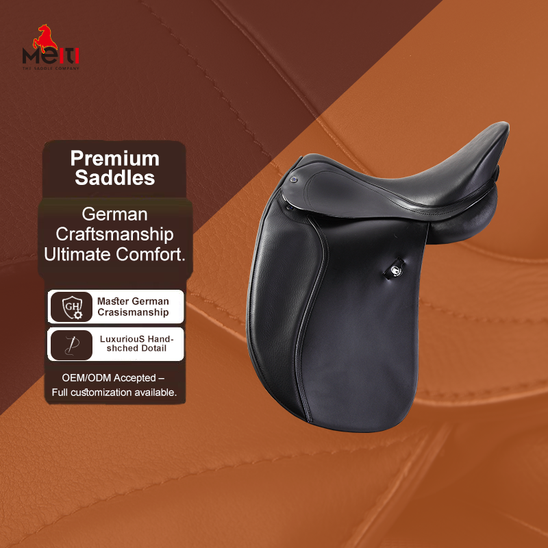 Elegant Soft Fit Horse Saddle English